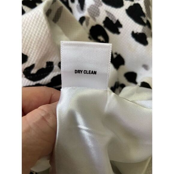 Laura Ashley Animal Print Blazer Classic Minimalist Parisian Academia Artistic - Picture 5 of 13